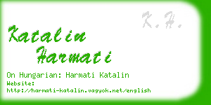 katalin harmati business card